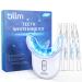 Teeth Whitening Kit for Sensitive Tooth: 35% Carbamide Peroxide White Gel Pens LED Light Whitener with Dental Mouth Trays Professional Bright Brace Oral Care Product System for Home Work Travel