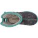 BOGS Baby Wellington Boots Plum Flower Stripe 71565 | Size UK 3-8 | Child Butterflies Dark Gray - Buy Online on GoSupps.com