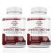 BioYouth Labs CholestAway Natural Cholesterol Supplement Nutritious Blend of Garlic Berberine Coca Extract for Cholesterol Cardiovascular Support 120 Capsules