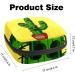 Menstrual Pad Bag with Zipper | Cactus Yellow Ladies Napkin Pouch & Tampons Collection Bag for Women & Girls - Shop Internationally - Buy Online on GoSupps.com