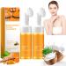 TRIMAKESHOP 2pcs Turmeric Facial Cleanser Turmeric Facial Wash Foaming Cleanser for All Skin