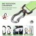 IOKHEIRA Adjustable Dog Seat Belt for Car - Universal Plug & Locking Bar - Neon Green | Safe Travel for Dogs - Buy Online on GoSupps.com