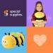 Special Supplies Bumble Bee Sensory Vibrating Pillow | Pressure-Activated for Kids and Adults | Plush Minky Soft with Therapy Stimulation - Buy Online on GoSupps.com