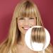 Toppu Air Bangs Hair Clip for Women - Neat Fringe & Pony Wig | Hand-Bound Straight Clip-On Hair - Buy Online on GoSupps.com