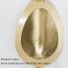 Commercial Washout High Efficiency Urinal Wall Mounted Smart Sensor Urinals Household Stainless Steel Men's Urinalsgold Color Suitable for Use in Homes Hotels Schools (B) - Buy Online on GoSupps.com