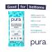 Pura Flushable Hemorrhoid Wipes XL 48 Count Medicated with Cooling Witch Hazel Aloe & Coconut Oil Fast Relief Fragrance-Free 100% Plastic-Free 48 Count 48 Count (Pack of 1) - Buy Online on GoSupps.com