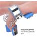 Finger Brace Splint | Stainless Steel Finger Trainer for Rehab & Pain Relief | Ideal for Sports Injuries & Fractures - Buy Online on GoSupps.com