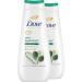  Dove DOVE - Advanced Care Aloe Vera Shower Cream - Dermatologically tested - 24-hour soft skin feeling (2 x 400ml pack) - Buy Online on GoSupps.com