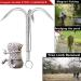 Yiliaw Stainless Steel Outdoor Grappling Hook with 50FT Rope - Climbing Claw for Outdoor Hiking & Tree Limb Removal - Buy Online on GoSupps.com