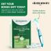 Dentomore Retainer Cleaner Tablets - 120 Tabs for Fresh & Clean Retainers, Mouth Guards, and Dentures + Bonus Toothbrush - Buy Online on GoSupps.com
