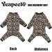 Buy YeaPeeto One-Divider Pajamas for Large & Medium Dogs | Relaxation Wound Protection Anti-Lick | 6XL Camouflage - Buy Online on GoSupps.com
