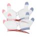 Ibasenice 8 pairs of ring-biting gloves Thumb louts stops thumb litter-stop glove Tool gloves for children baby camper protection baby supply breathable safety mask network