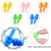 5 Pairs Soft Silicone Ear Plugs Noise Cancelling Earplugs with Case Reusable Washable Waterproof for Sleeping Swimming Study Concert Airplanes 5 Assorted Colors - Buy Online on GoSupps.com