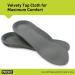 PROFOOT Runner's Knee Orthotic Insole for Women 6-10 | Shock-Absorbing Heel Support & Foot Position Correction | Cushioned Insole for Chondromalacia - Purple - Buy Online on GoSupps.com