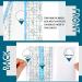 Threlaco 8 Piece Transparent Stretch Adhesive Bandage Set - Waterproof Clear Dressing Tape in 4 Sizes - Buy Online on GoSupps.com