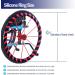 Wheelchair Push Rim handrim Covers 20/22/24Inch Silicone Wheelchair Push Rim Covers Wheelchair Accessories Non-Slip Wear-Resistant Hand Push Protective Cover Rear Wheel Grips Cover(Red 20in) 20in Red - Buy Online on GoSupps.com