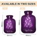 Buy Kcldeci 2L Hot Water Bottle with Christmas Tree Cover | Warm Pain Relief & Hot/Cold Therapy - Purple - Buy Online on GoSupps.com
