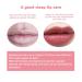Peach Lip Scrub Moisturizes Lips Hydrates and Softens Lip Skin Improves Dullness Around the Mouth - Buy Online on GoSupps.com