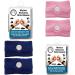 SwimCell Travel Sickness Bands - Morning Sickness Relief Wristbands 2 Pairs (Adult and Children) Pink/Blue - Buy Online on GoSupps.com