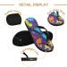 Mnsruu Cartoon Dinosaur Flip Flops - Purple XL for Home Hotel Spa & Travel | Comfortable & Fun Footwear - Buy Online on GoSupps.com