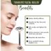 Terahertz Facial Roller - Premium Face Massager & Gua Sha Tools in Classy Rose Gold Gift Box | Anti-Wrinkle Lifting & Eye Roller for Puffy Eyes - Buy Online on GoSupps.com