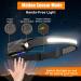 2 Pack Rechargeable Headlamp with 230 Wide Beam LED & Motion Sensor - 1000 Lumen Bright Headlight for Adults & Kids - Ideal for Hardhat, Camping, Running, Hiking - Buy Online on GoSupps.com