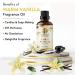 Florona Warm Vanilla Premium Fragrance Oil - 1 fl oz for Soap, Candle & Diffuser Aromatherapy - Buy Online on GoSupps.com