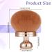Self Tanner Brush | Extra Large Kabuki Body Makeup Brush - Rose Gold | Perfect for Face Neck & Legs - Buy Online on GoSupps.com