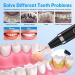 Ultrasonic Plaque Remover & Dental Cleaner Kit | 5 Modes for Calculus & Stain Removal | Electric Tooth Cleaning Tools with 2 Heads & Mirror - Black - Buy Online on GoSupps.com