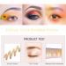 Yeweian Glitter Matte Eyeshadow Palette - 9 Color Shimmer Yellow & Brown Makeup Palette - Buy Online on GoSupps.com