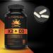 Vitamin K2 + D3 Highest Potency 120MCG/1000 IU - 120 Capsules - Helps Maintain Bone & Teeth Health - Formulated With MK-7 For Best Results - Immune System Support - Made In Canada 120 count (Pack of 1) - Buy Online on GoSupps.com
