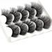 Rethyrel False Eyelashes - 5 Pairs of 3D Wispy Natural Long & Thick Lashes for Flawless Makeup | International Shipping Available - Buy Online on GoSupps.com
