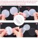 Acrylic Keychain Blanks Kit - 120pcs Clear Vinyl DIY Crafting Set with Blanks, Tassels, Rings, and Jump Rings - Audab - Buy Online on GoSupps.com