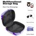 Anna Cowper Butterfly Pattern Purple Women's Storage Bag - Portable Period Bag for Menstrual Cup & Tampons | Stylish Feminine Design Perfect for Women & Teens - Buy Online on GoSupps.com