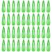 DAZISEN 40 Pack Hair Clips For Girls Metal Snap Kids Barrettes Women'S Hair Accessories Colorful Candy Lovely Simple Hairstyle Clips Green