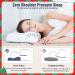 Misiki Firm Memory Foam Orthopedic Cervical Pillow for Neck Pain Relief - Large 24x14x4.7 inches - Buy Online on GoSupps.com