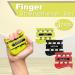 Buy Grip Strength Trainer - Finger & Hand Strengthening Tool for Home Office & Gym | Ideal for Athletes Musicians & Therapy - Yellow/Black/Red - Buy Online on GoSupps.com