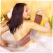 Hoement 1 Set Bath Towel Back Washing Strap Back Wash Scrubber Bath Back Scrubber Back Cleaner Nylon Brown - Buy Online on GoSupps.com