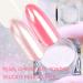 White Pearl Chrome Nail Powder - Shiny & Fine Glitter for Long-lasting Nail Art Decorations - Buy Online on GoSupps.com