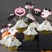 Halloween Cupcake Topper Picks Halloween Pumpkin Bat Spider Web Skull White Ghost Cupcake Decorations for Halloween Birthday Party favor Supplies - Buy Online on GoSupps.com
