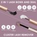 Lash Extension Kit 144 Cluster Individual Lashes | Natural C/D Curl | Includes Lash Bond, Seal, Tweezers, Glue Remover | Easy DIY at Home | 10-16mm | Super Hold - OP01 - Buy Online on GoSupps.com