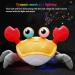 Crawling Crab Baby Toys with Music and LED Light for Kids Toddles - Interactive Infrared Induction RC Toys with Automatically Avoid Obstacles - USB Rechargeable Electronics Toys for Boy and Girl Gift - Buy Online on GoSupps.com