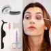 Leezead Self Adhesive Natural Look False Eyelashes - Waterproof Reusable Faux Mink Lashes Pack - Wispy Fake Eyelashes Kit with Tool - No Glue Needed - Buy Online on GoSupps.com