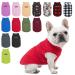 BEAUTYZOO Dog Fleece Vest Sweater Winter Jacket for Small and Medium Dogs with D-Ring Leash Cold Weather Coat Hoodie for XS S M Dogs Boy or Girls XS RED