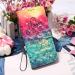 Buy Compatible Samsung Galaxy A03S PU Leather Wallet Case - Glossy 3D Pattern Card Holder - Shine & Bling Design - Buy Online on GoSupps.com