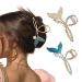 6Pcs Flower Hair Claw Clips for Women - Non-Slip Metal Butterfly Hair Clips Set - Buy Online on GoSupps.com