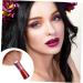 Housoutil Professional Makeup Foundation Brush & Devil Horns Headband - Ideal for Mineral Powder & Face Makeup - 20x4x16cm Brown - Buy Online on GoSupps.com