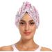 Buy Watercolor Butterfly Dry Hair Cap Set | Quick Drying Towel & Headband - Super Absorbent & Soft Comfort - Buy Online on GoSupps.com