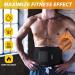 Ohuhu Waist Trimmer - Adjustable Neoprene Ab Trainer Belt for Back Support - Sweat Wrap for Weight Loss - Fits Up to 40 Inches - Men & Women - Buy Online on GoSupps.com