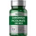 Chromium Picolinate 200mcg | 240 Tablets | Trace Mineral Supplement | Vegetarian Non-GMO Gluten Free | by Piping Rock